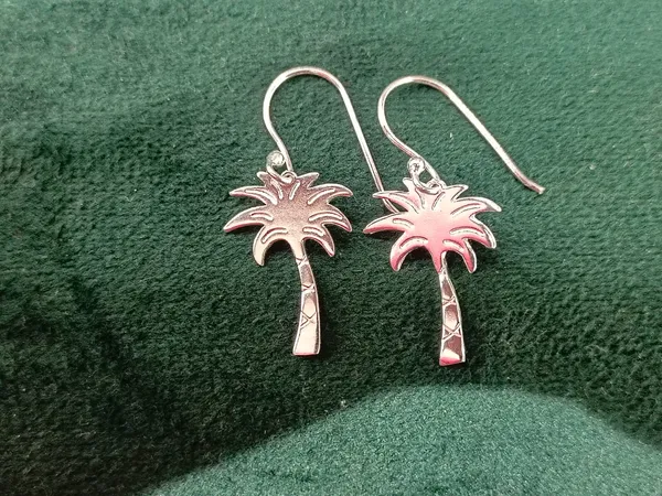 925_Silver_Jewellery_Silver_Palm_Tree_Elegant_Earrings_For_Women