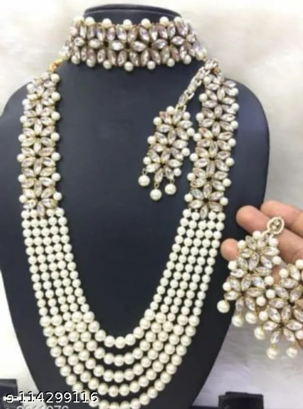 Gold_Alloy_&_Artificial_Stones_Fancy_Design_Chokar_Set_For_Women