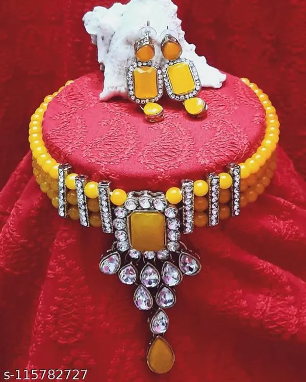 Red_Alloy_&_Artificial_Stones_Fancy_Design_Necklace_For_Women