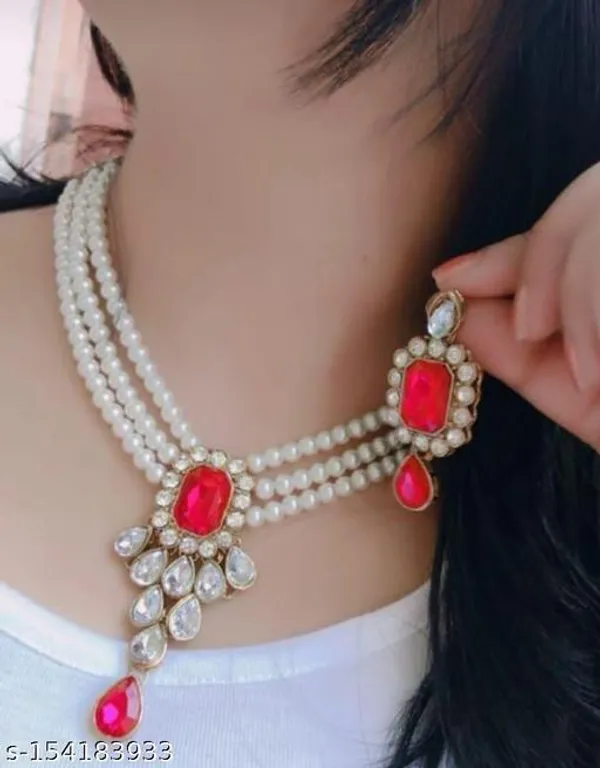 Gold_Alloy_Fancy_Design_Necklace_Set_For_Women