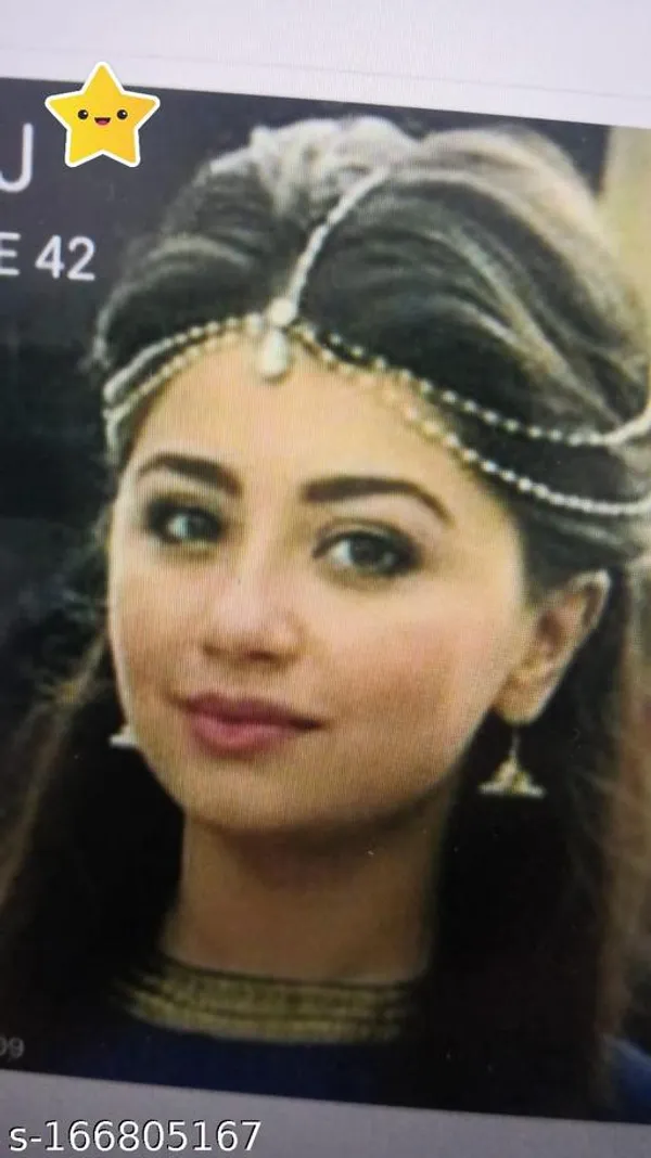 Gold_Alloy_&_Artificial_Stones_Fancy_Design_Maang_Tikka_For_Women