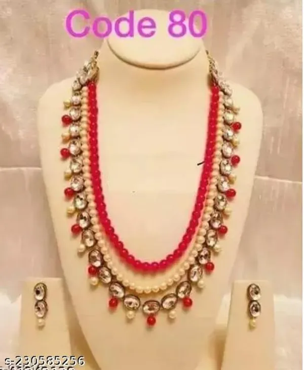 Multicolor_Alloy_&_Kundan_Fancy_Design_Necklace_Set_For_Women