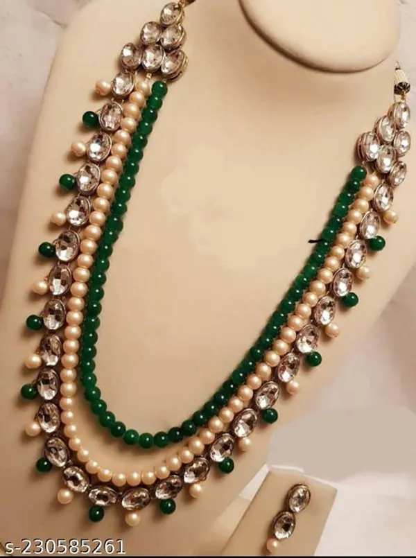 Multicolor_Alloy_&_Kundan_Fancy_Design_Necklace_Set_For_Women