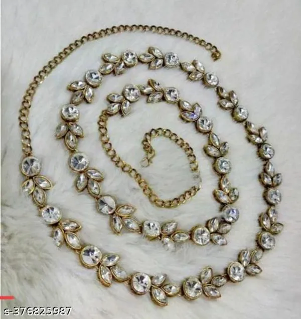 Gold_Alloy_&_Kundan_Fancy_Design_Necklace_For_Women