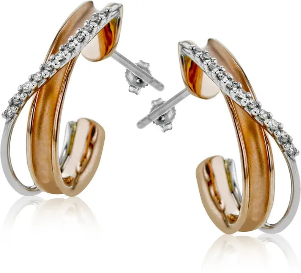 Silver_&_Gold_Brass_Fancy_Design_Earrings_For_Girls