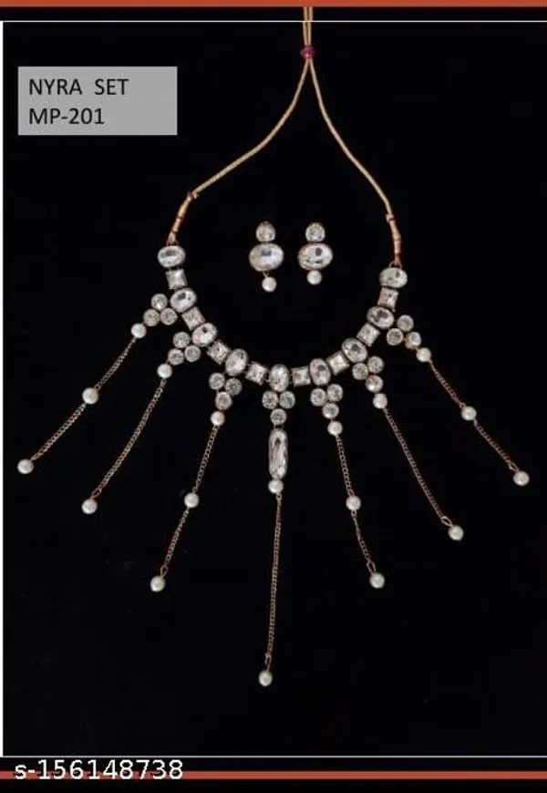 Silver_Alloy_&_Kundan_Fancy_Design_Necklace_For_Women