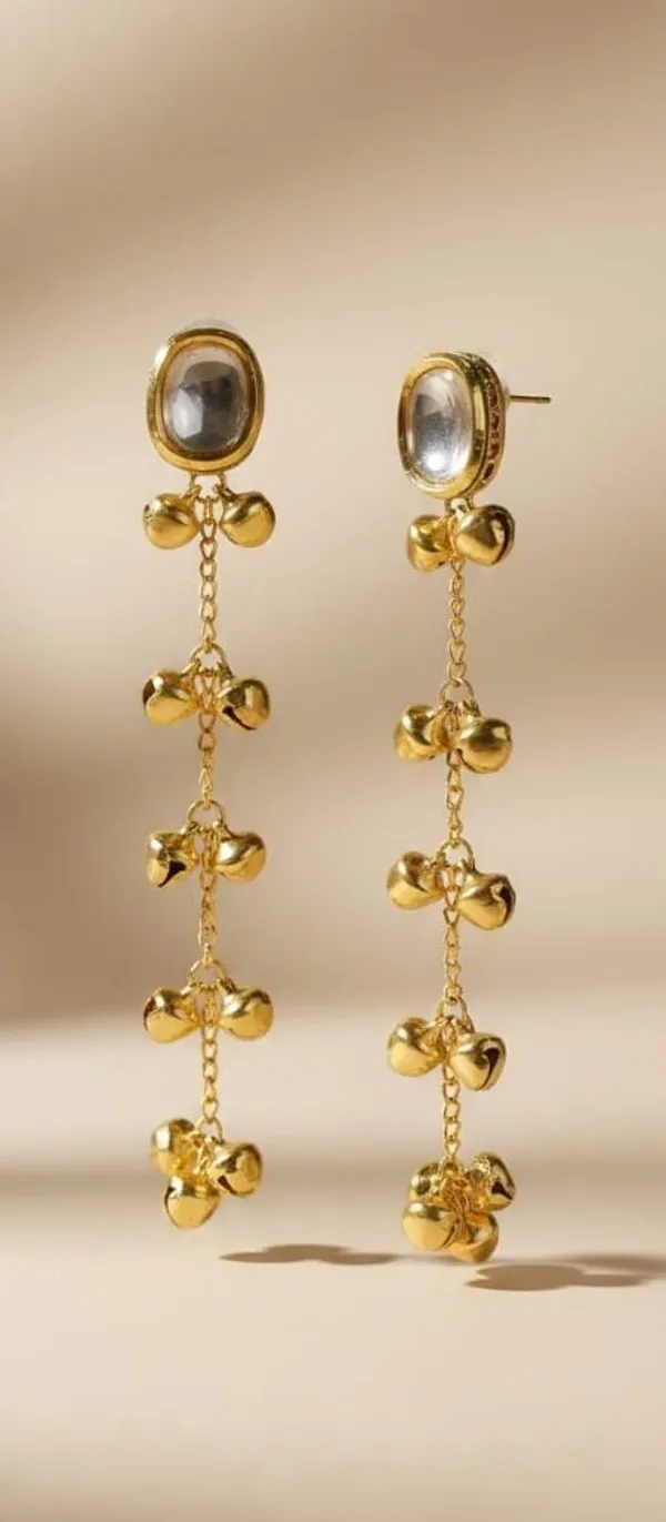 Gold_Copper_Fancy_Design_Earrings_For_Women_&_Girls