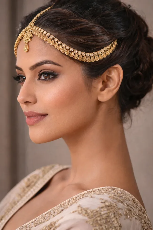 Gold_Alloy_&_Artificial_Stones_Fancy_Design_Mangtika_For_Women