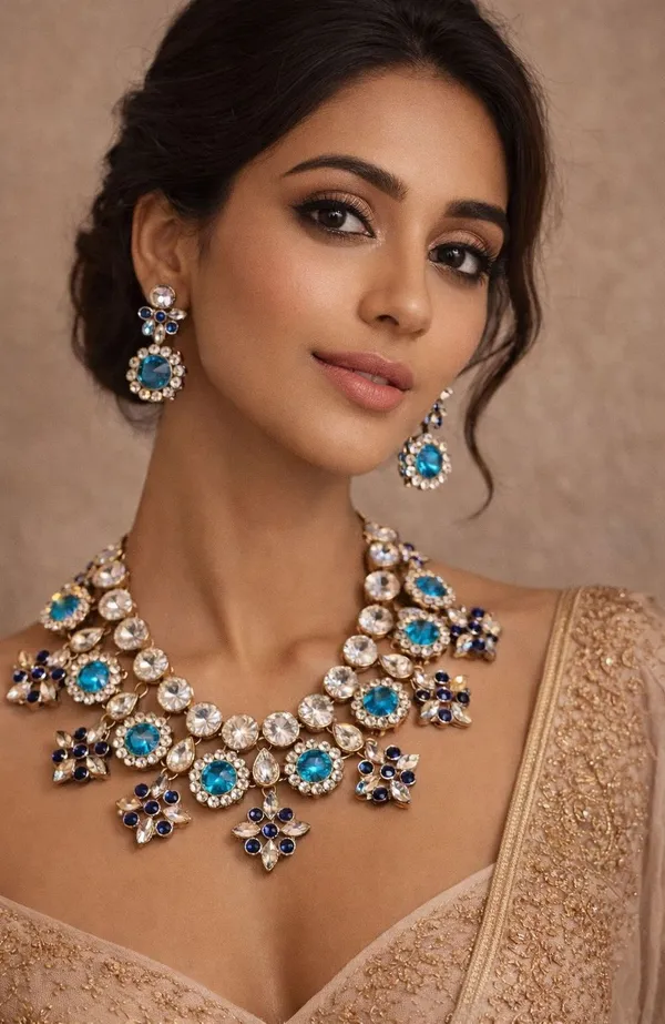 Multicolor_Alloy_Fancy_Design_Earring_&_Necklace_Set_For_Women_(Pack_Of_2)