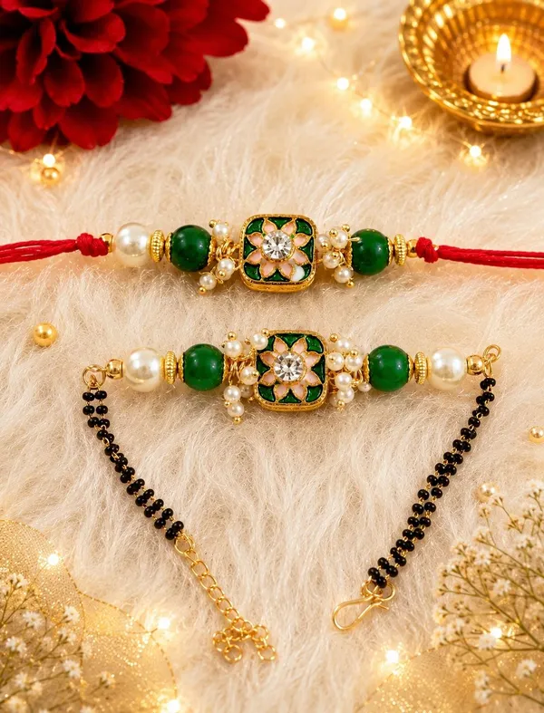 Madi_Bhaiya_Bhabhi_Ms1_Mauli_Thread,_Assorted,_Yarn,_Pearl,_Kundan_Chawal_Roli_Pack__Set_(2_Rakhi)