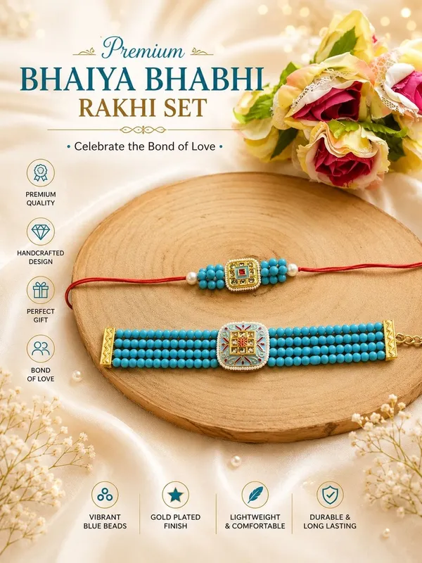 Madi_Bhaiya_Bhabhi_Gdy_Mauli_Thread,_Assorted,_Yarn,_Pearl_Chawal_Roli_Pack__Set_(1_couple_rakhi)