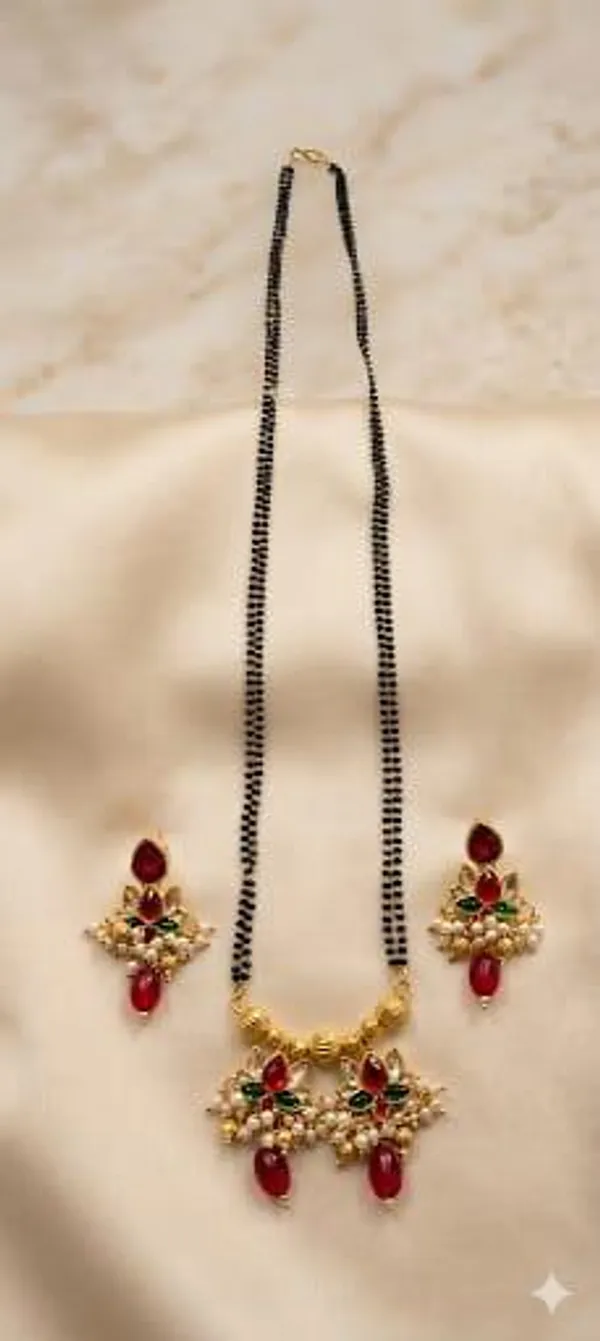 Traditional_Gold_Plated_Mangalsutra_Necklace_Set_with_Earrings_for_Women
