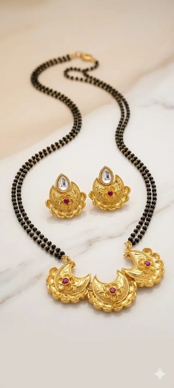 Traditional_Gold_Plated_Mangalsutra_Necklace_Set_with_Earrings_for_Women