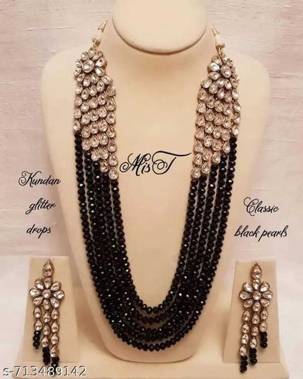 Black_Gold_Alloy_&_Artificial_Stones_Fancy_Design_Necklace_Set_For_Women