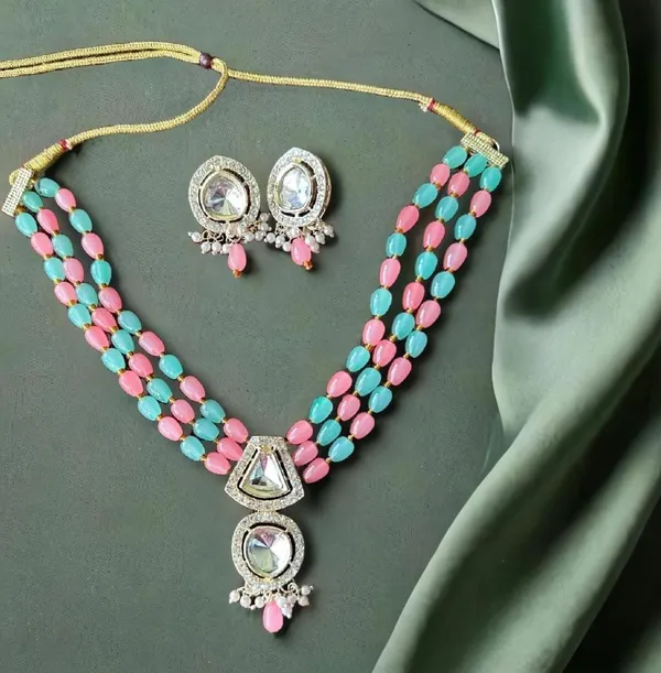 Multicolor_Mother_Of_Pearl_Fancy_Design_Earring_&_Necklace_Set_For_Women_(Pack_Of_2)