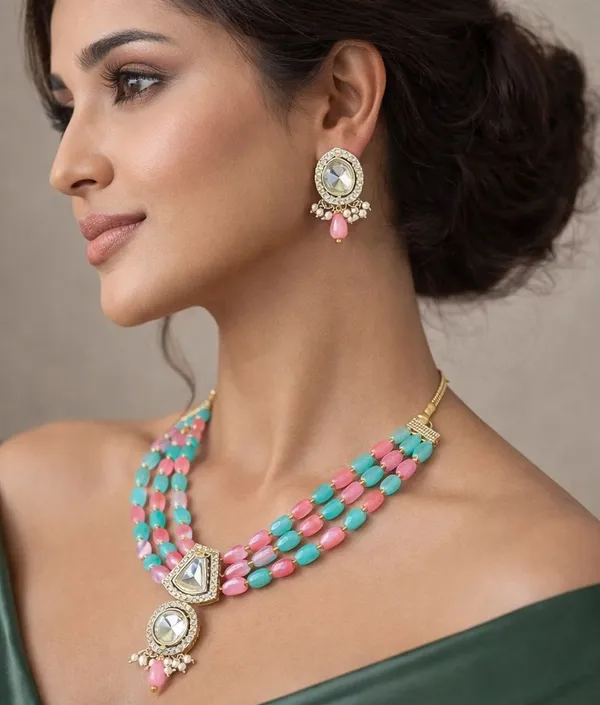 Multicolor_Mother_Of_Pearl_Fancy_Design_Earring_&_Necklace_Set_For_Women_(Pack_Of_2)