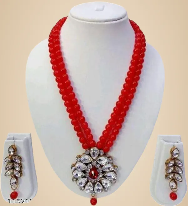 Red_Alloy_&_Artificial_Stones_Fancy_Design_Necklace_Set_For_Women
