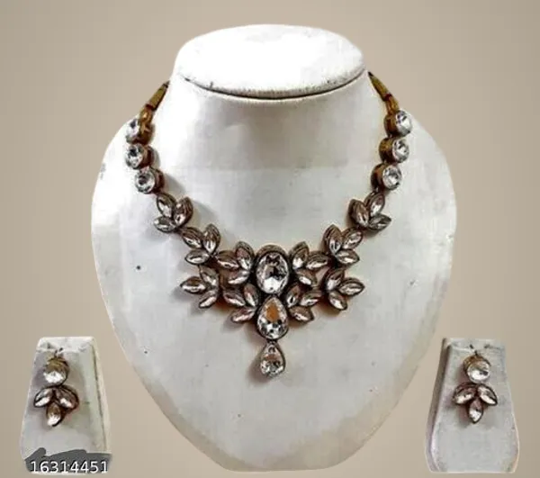 Yellow_Alloy_&_Kundan_Fancy_Design_Necklace_Set_For_Women