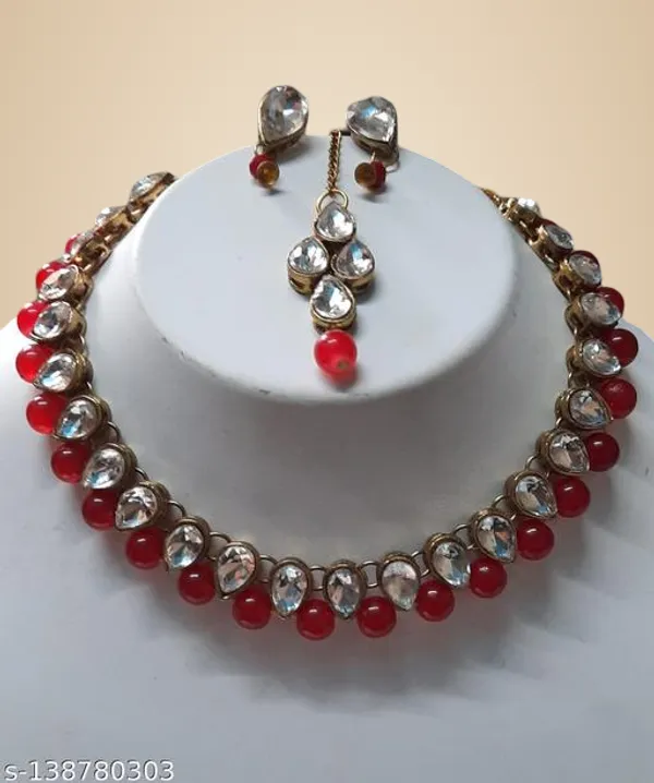 Gold_Alloy_&_Kundan_Fancy_Design_Necklace_Set_For_Women