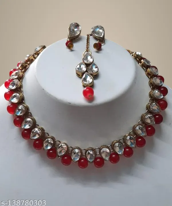 Gold_Alloy_&_Kundan_Fancy_Design_Necklace_Set_For_Women