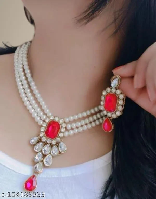 Gold_Alloy_Fancy_Design_Necklace_Set_For_Women