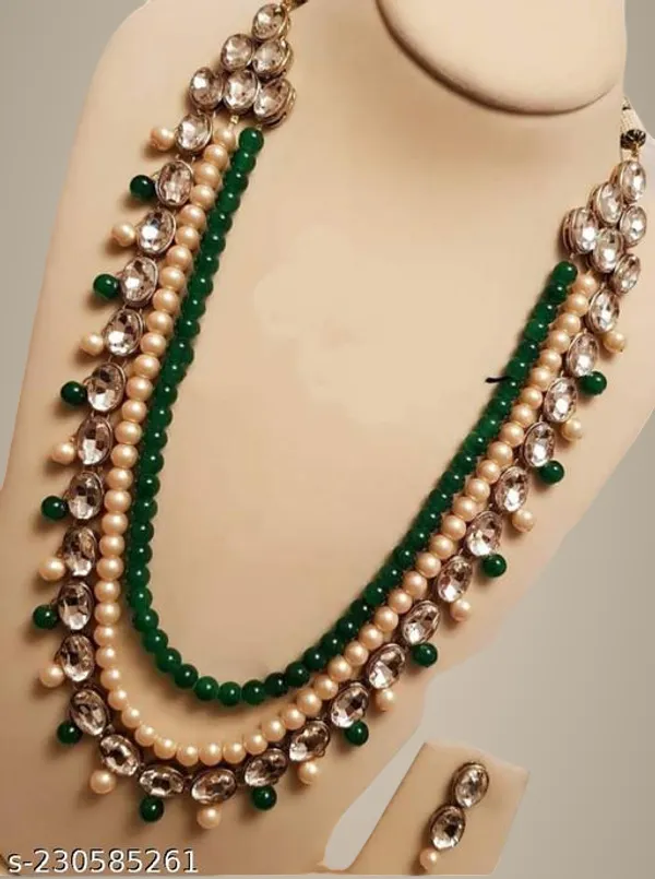 Multicolor_Alloy_&_Kundan_Fancy_Design_Necklace_Set_For_Women