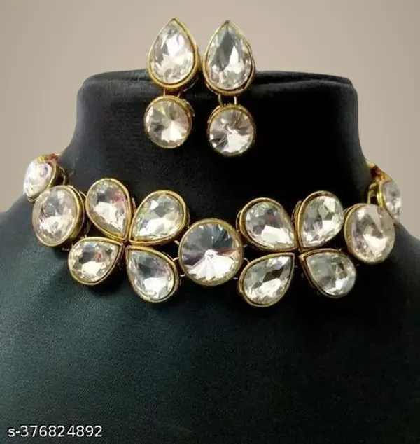 Black_Alloy_Fancy_Design_Chokar_With_Earring_For_Women