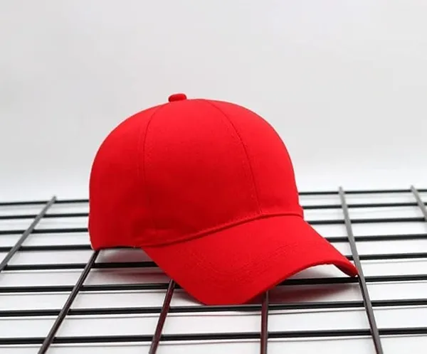 Red_Cotton_Baseball_Cap_For_Unisex