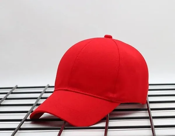 Red_Cotton_Baseball_Cap_For_Unisex