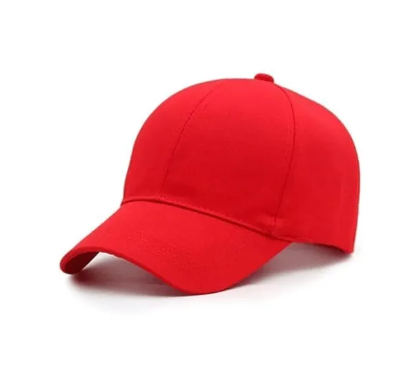 Red_Cotton_Baseball_Cap_For_Unisex