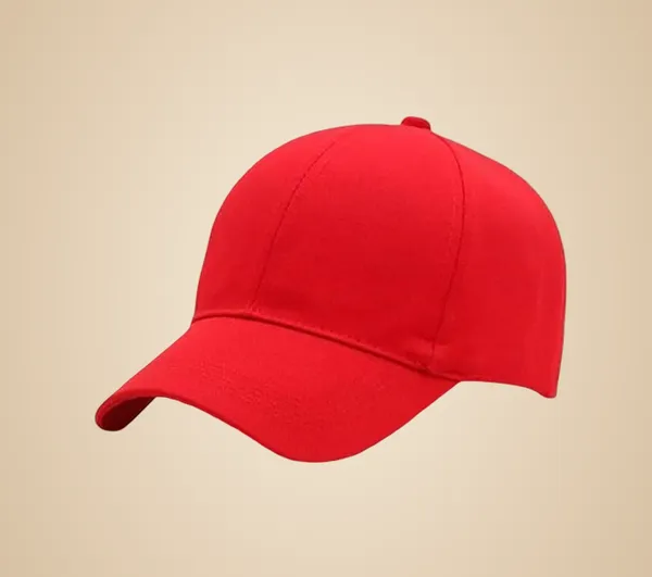 Red_Cotton_Baseball_Cap_For_Unisex