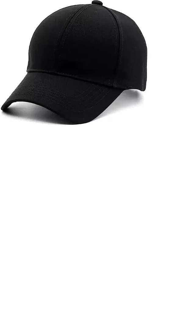 Black_Cotton_Casual_Baseball_Cap_For_Unisex_(Pack_Of_2)