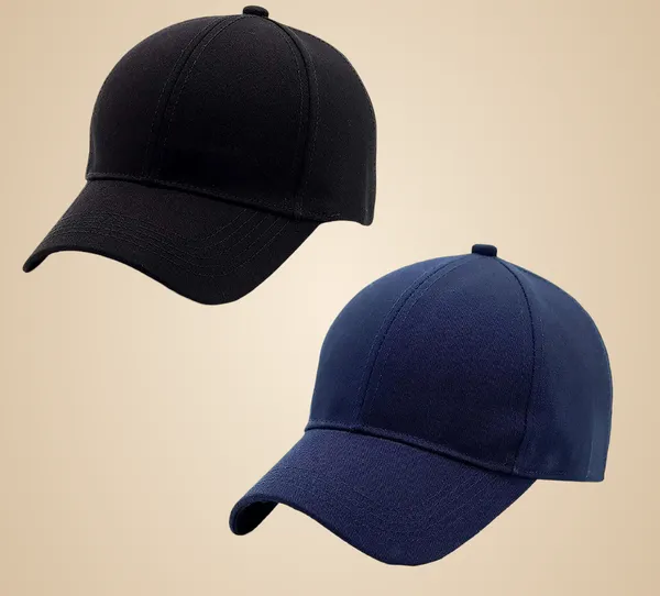 Black_And_Navy_Blue_Cotton_Baseball_Cap_For_Unisex_(Pack_Of_2)