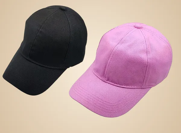 Black_And_Pink_Cotton_Baseball_Cap_For_Unisex_(Pack_Of_2)