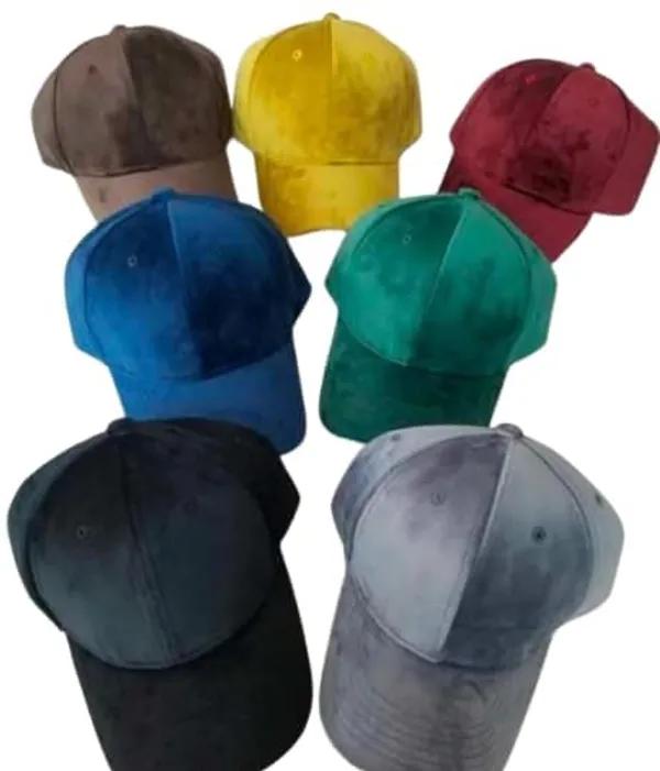 Maroon_Classic_Velvet_Cap_For_Unisex