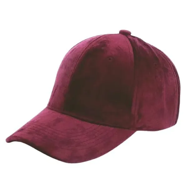 Maroon_Classic_Velvet_Cap_For_Unisex