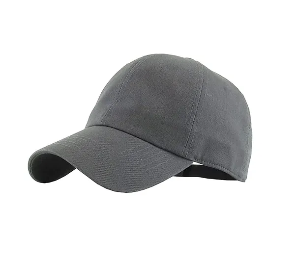 Charcoal_Cotton_Casual_Baseball_Cap_For_Unisex