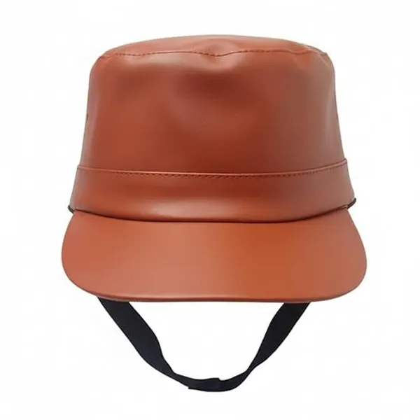 Tan_Nylon_Waterproof_And_Water_Resistance_Baseball_Cap_For_Unisex