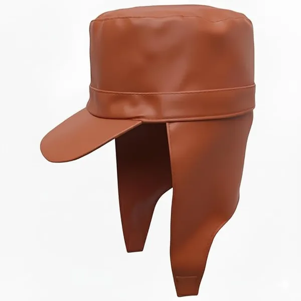 Tan_Nylon_Waterproof_And_Water_Resistance_Baseball_Cap_For_Unisex