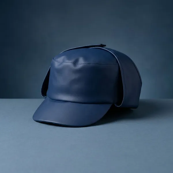 Blue_Polyester_Waterproof_And_Water_Resistance_Rain_Cap_For_Unisex