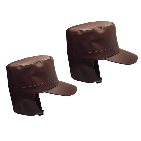 Brown_Nylon_Waterproof_And_Water_Resistance_Rain_Cap_For_Unisex_(Pack_Of_2)