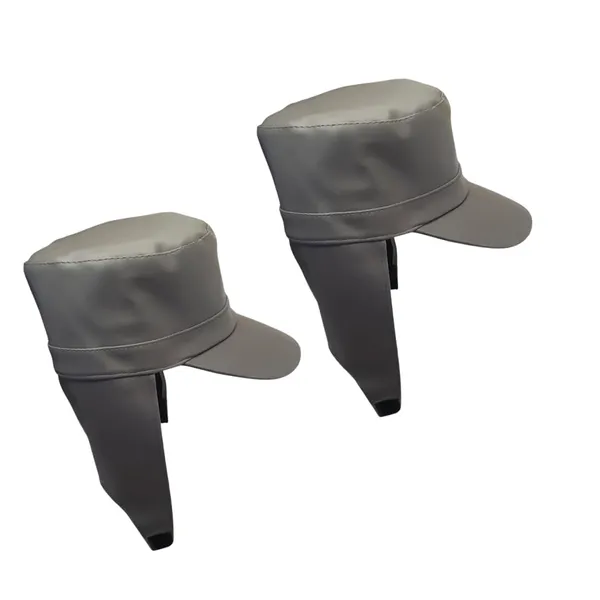 Grey_Nylon_Waterproof_And_Water_Resistance_Rain_Cap_For_Unisex_(Pack_Of_2)