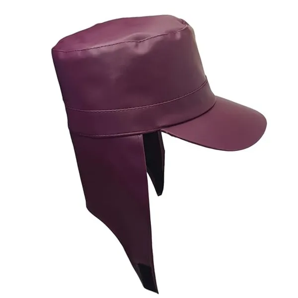 Wine_Nylon_Waterproof_And_Water_Resistance_Rain_Cap_For_Unisex_(Pack_Of_2)
