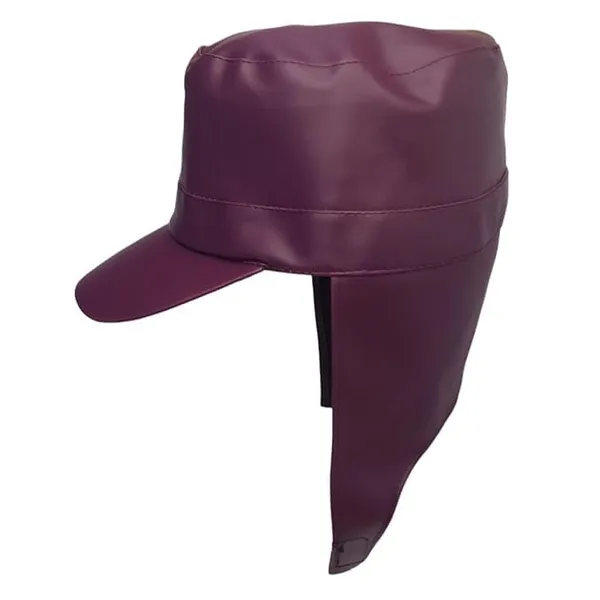 Wine_Nylon_Waterproof_And_Water_Resistance_Rain_Cap_For_Unisex_(Pack_Of_2)