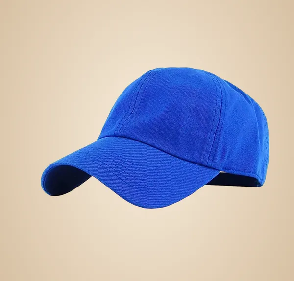 Blue_Cotton_Casual_Baseball_Cap_For_Unisex