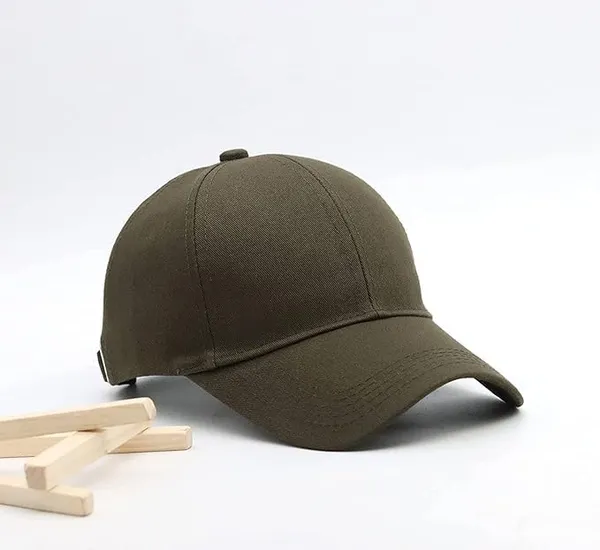 Olive_Green_Cotton_Baseball_Cap_For_Unisex