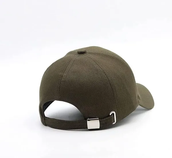 Olive_Green_Cotton_Baseball_Cap_For_Unisex