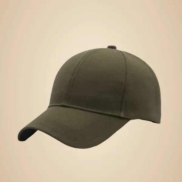 Olive_Green_Cotton_Baseball_Cap_For_Unisex