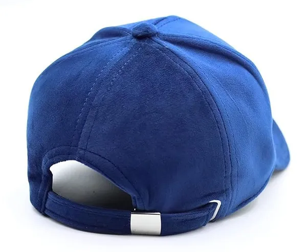 Blue_Velvet_Baseball_Cap_For_Unisex