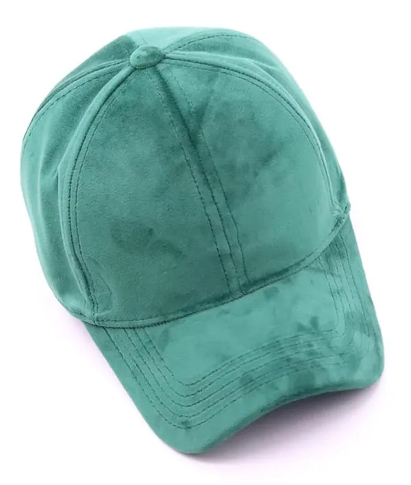 Green_Velvet_Baseball_Cap_For_Unisex